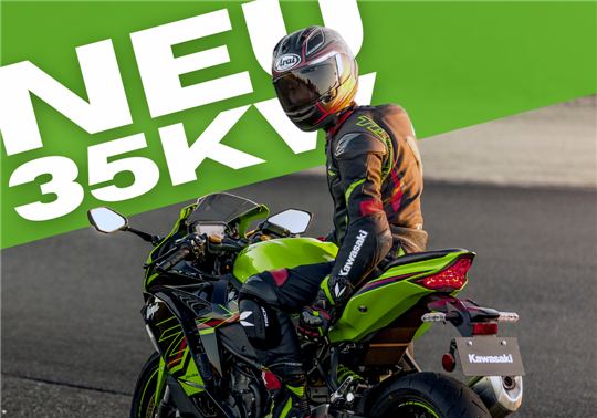 Die Ninja ZX-4RR mit 35 kW ist da!